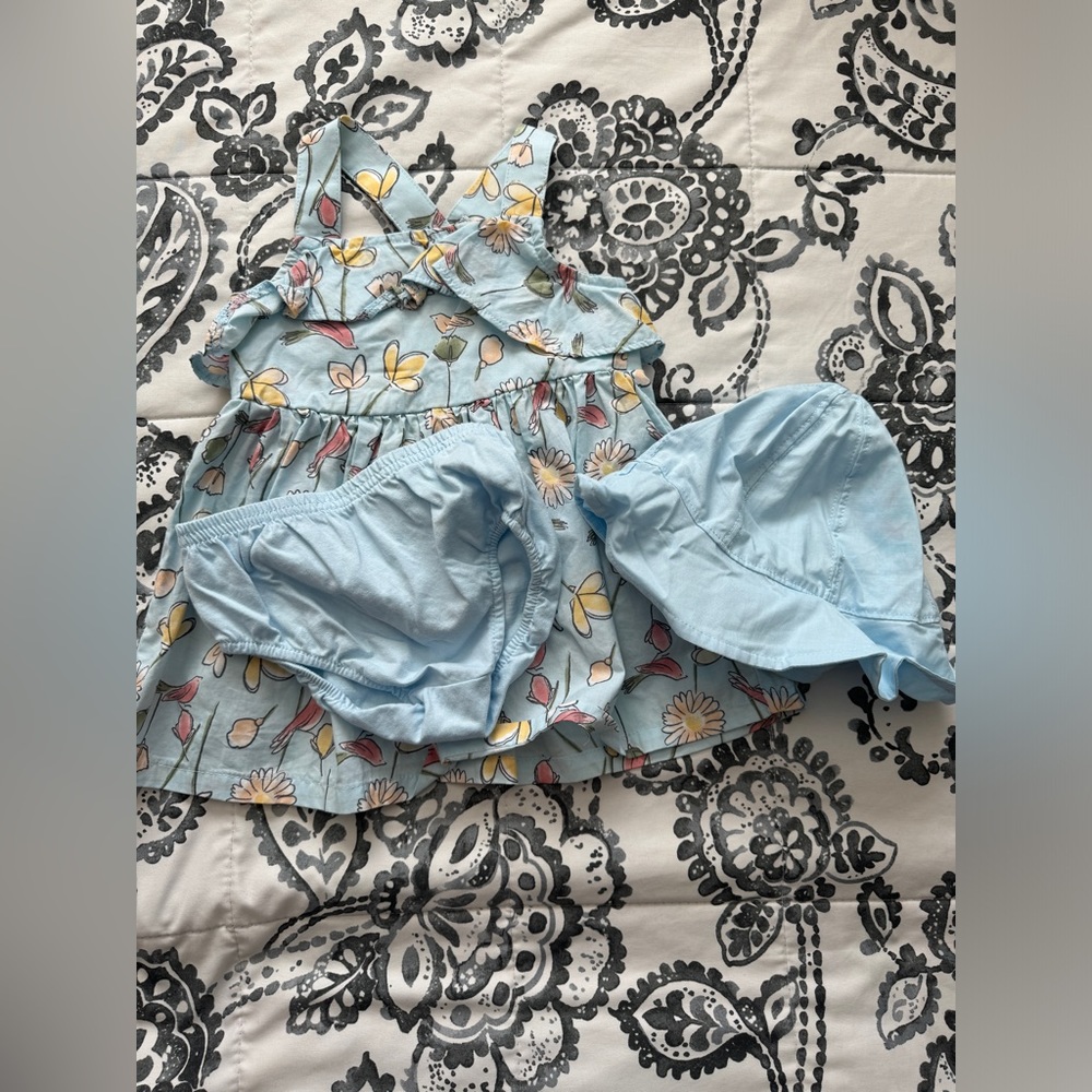 Carters baby girl set